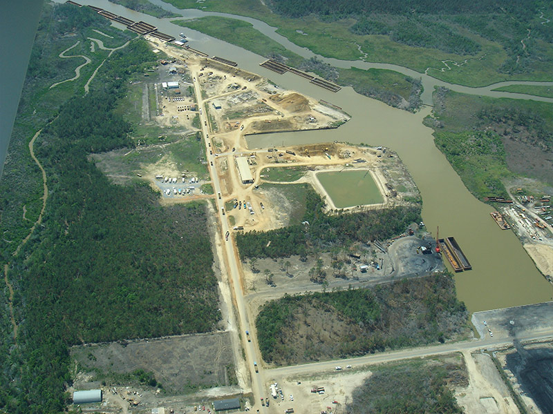 Pearlington Clay is the largest supplies of clay for the New Orleans area.